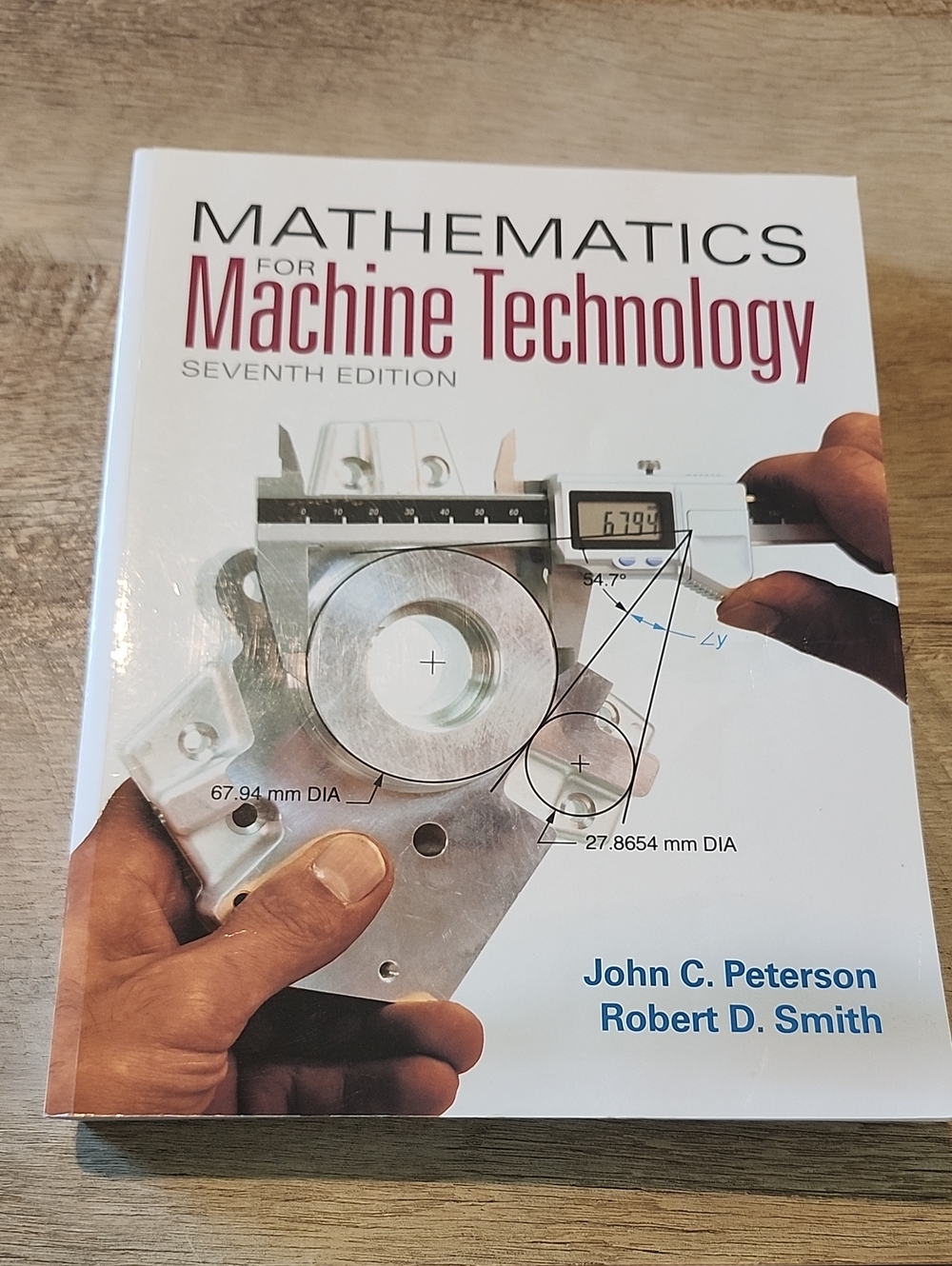 Cengage Learning Mathematics for Machine Technology Book - Seventh Edition NEW